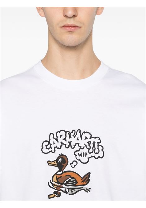 t-shirt ss duck duck uomo bianca CARHARTT WIP | I03673502.XX